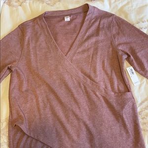 NWT! Old Navy Lavender cross sweater